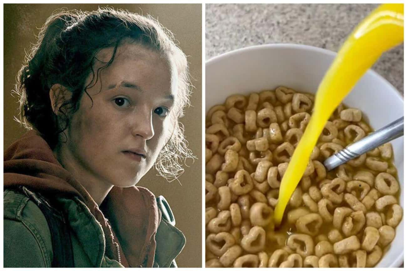 Bella Ramsey Prefers Her Cereal With Orange Juice