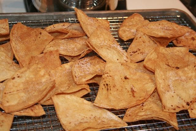 Tortilla chip on Random Most Delicious Foods to Dunk of Deep Fry