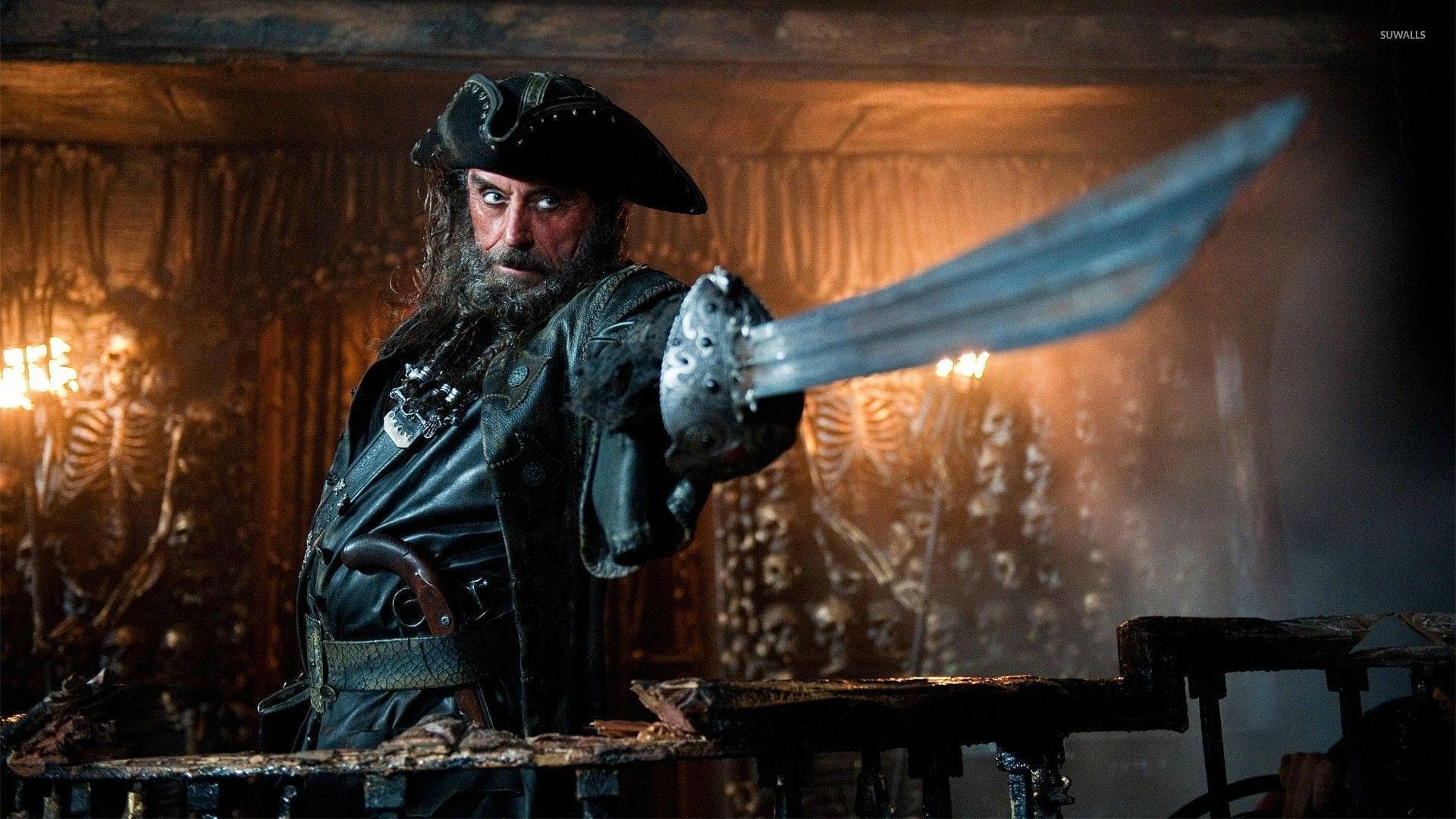 Blackbeard In 'Pirates of the Caribbean: On Stranger Tides'