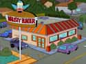 Krusty Burger on Random Funniest Business Names On 'The Simpsons'