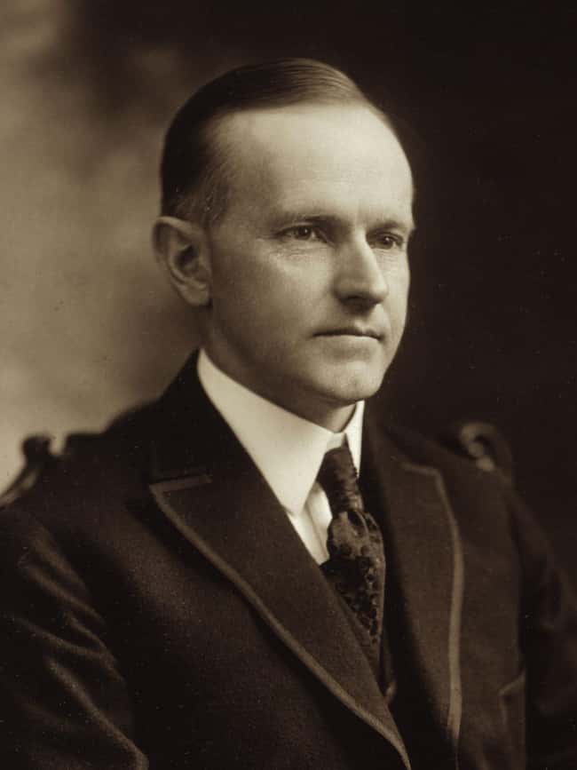 Calvin Coolidge is listed (or ranked) 29 on the list Every U.S. President & Every Medical Problem They've Ever Had