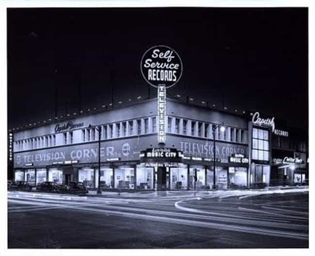 Capitol Records First Location at Wallichs Music City, 1940s