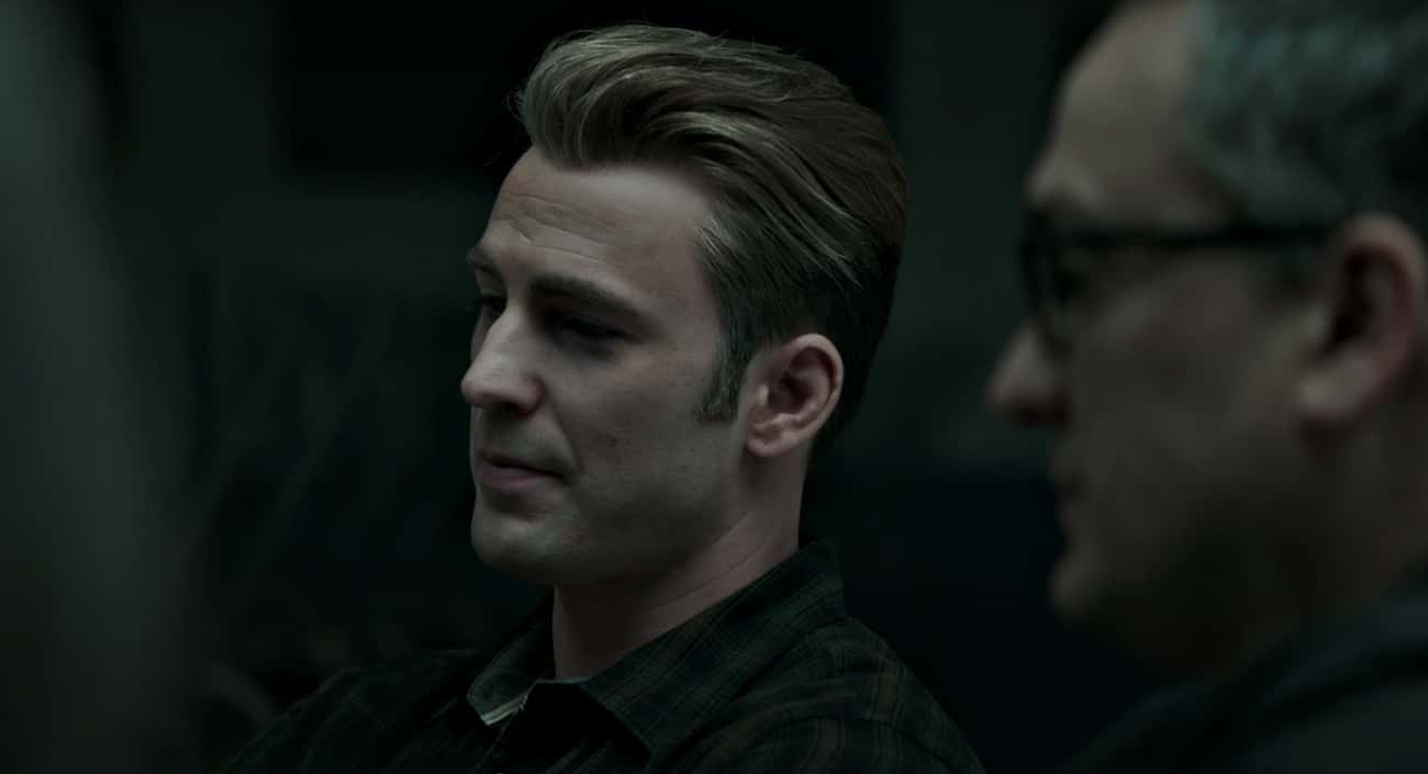 Captain America Leading And Participating In Support Groups