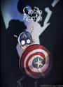 Captain America on This Artists Random Draw Your Favorite Characters As Tim Burton Characters