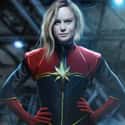 Captain Marvel (Carol Danvers) on Stunning Female Comic Book Characters