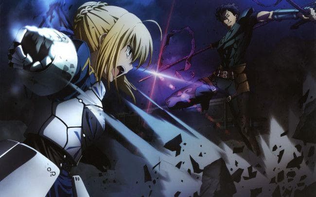 Которых судьба. Фейт айрисфиль темная. Сейбер фейт скрины. Сейбер зеро. Fate stay night смерть сейбер.