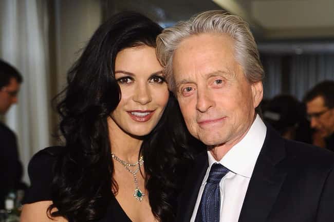 Catherine Zeta-Jones is listed (or ranked) 16 on the list 48 Famous Couples with Huge Age Differences