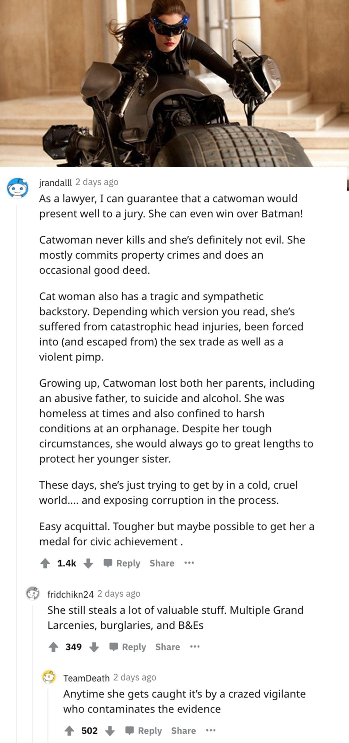 People Are Debating Villains That Would Be Easy To Defend In Court And The Jury Is Split