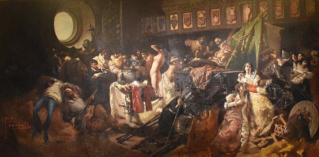 Cesare Borgia Held An Erotic Banquet At The Papal Palace In 1501