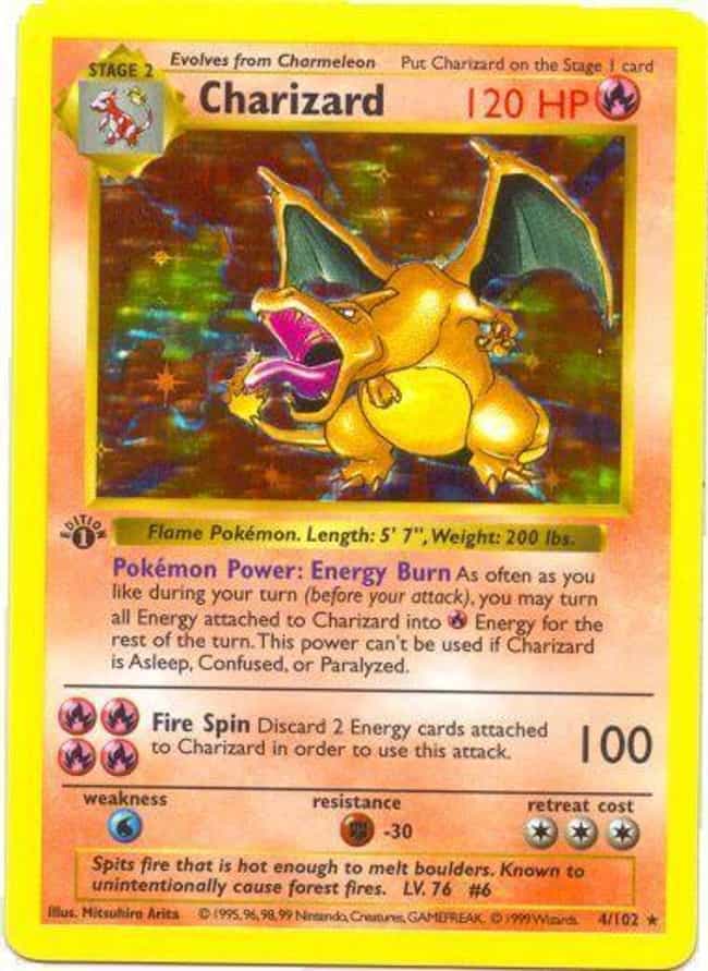 Holographic Shadowless First Edition Charizard