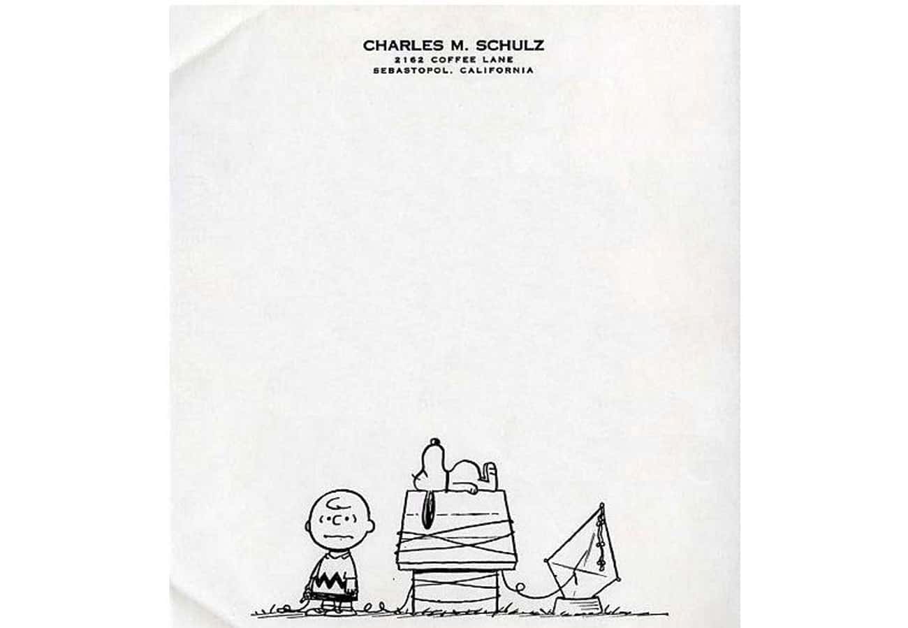 Cartoonist Charles M. Schulz of &#34;Peanuts&#34; Fame Couldn&#39;t Leave Off Charlie Brown And Snoopy