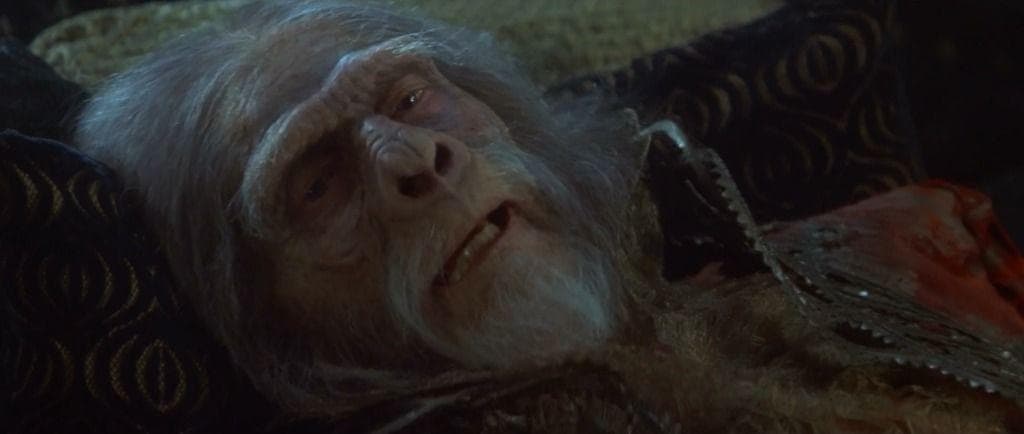 Charlton Heston In 'Planet of the Apes' (2001)