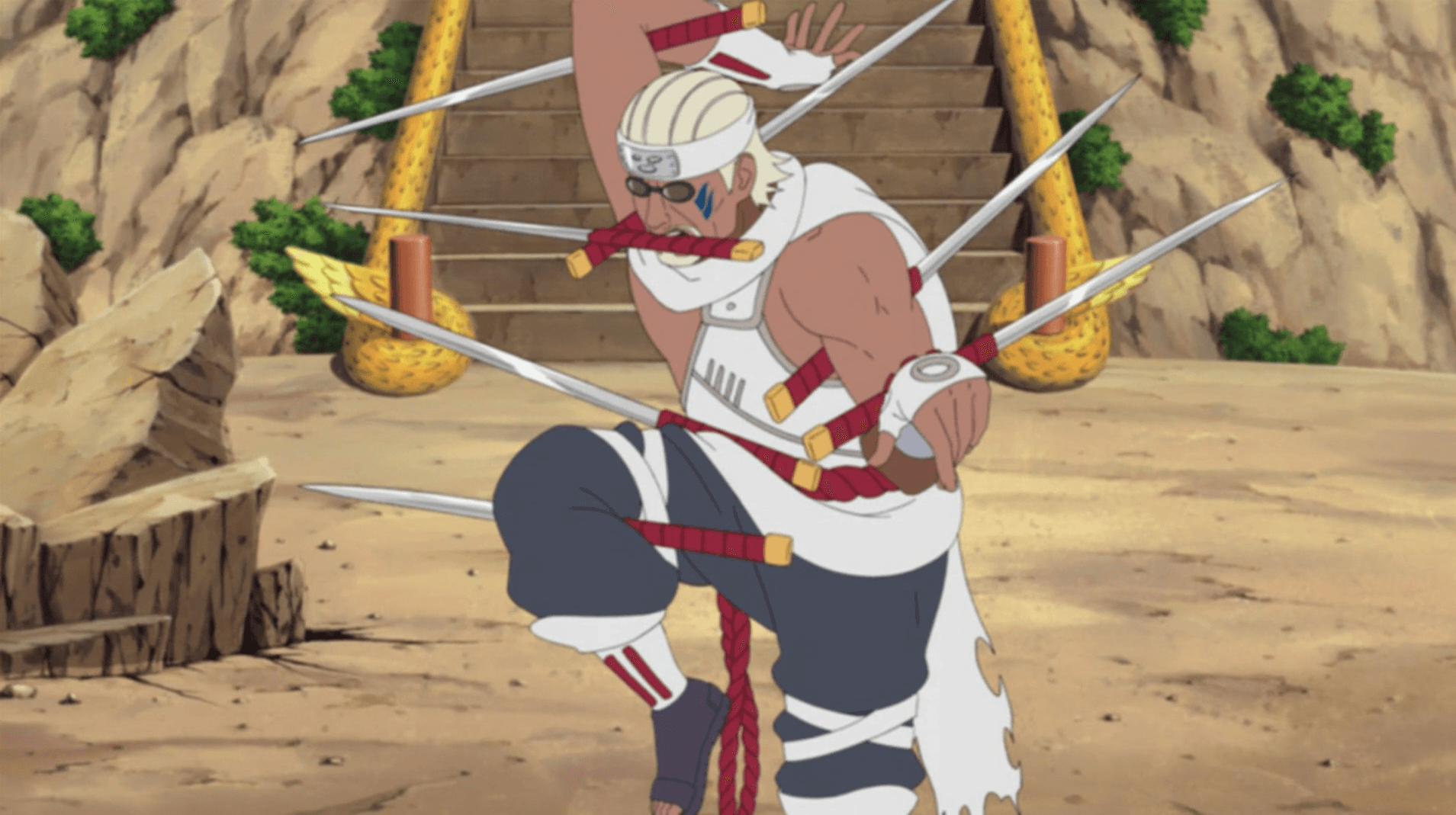 Killer Bee is listed (or ranked) 7 on the list The 16 Greatest Taijutsu Users In 'Naruto'
