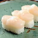 Scallops on Random Best Fish for Sushi