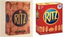 Ritz Crackers on Random Processed Food Packaging Used To Look Lik