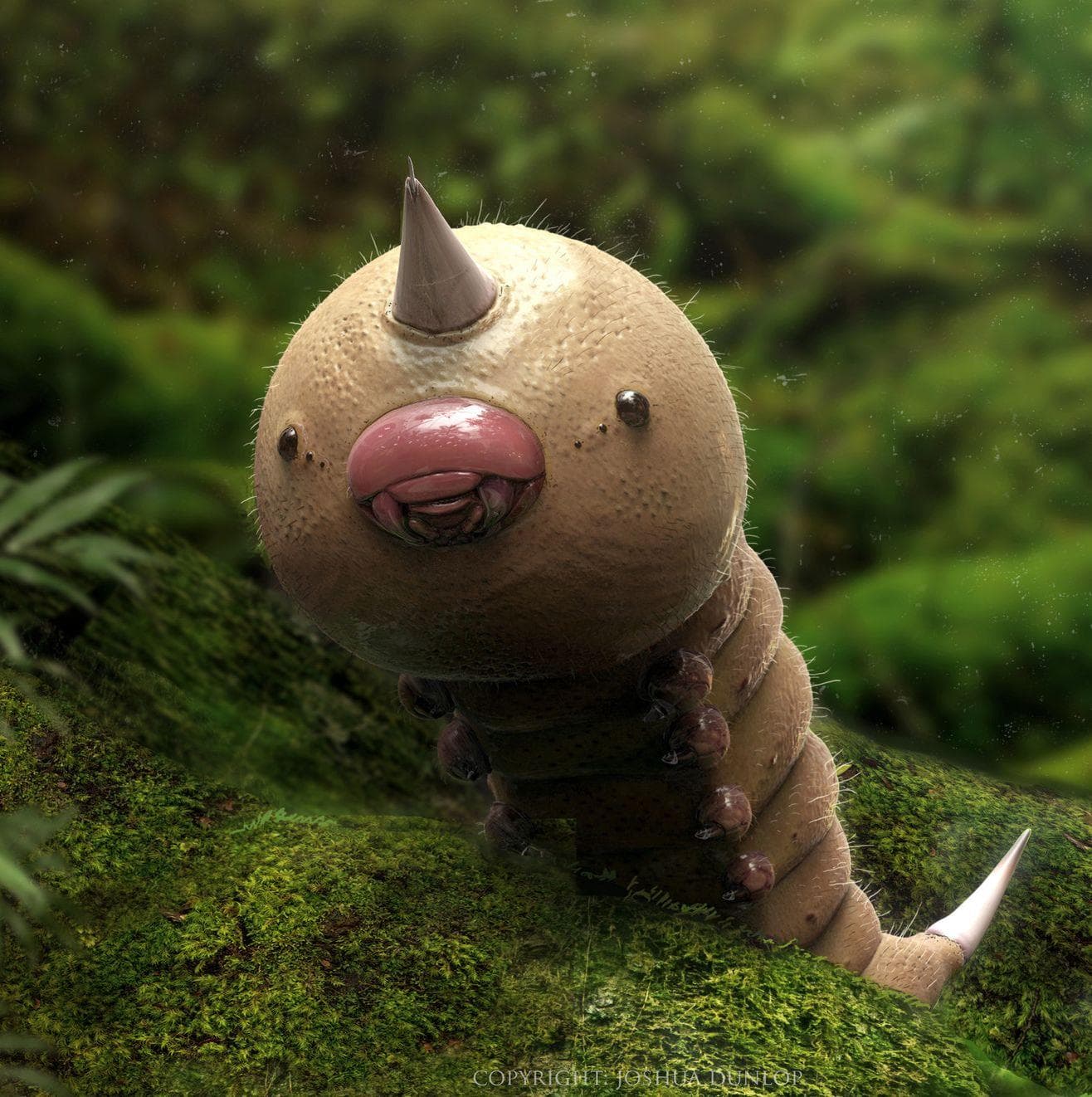 Weedle on Random 3D Pokemon Renders Created by This Artist Will Blow You Away