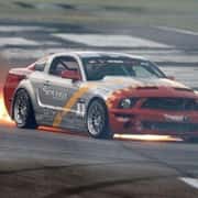 Fire Mustang