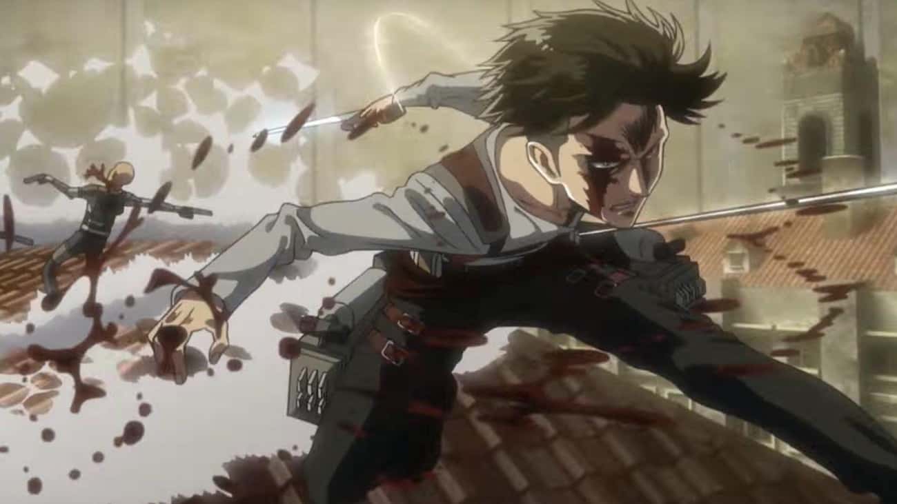 Levi Takes On Kenny In 'Attack On Titan'
