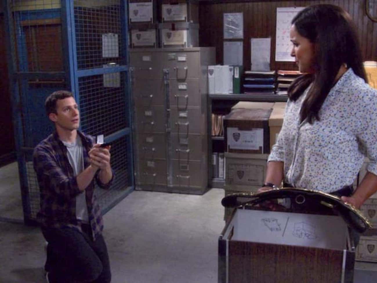 Jake Uses The Halloween Heist To Pop The Question To Amy On 'Brooklyn Nine-Nine'