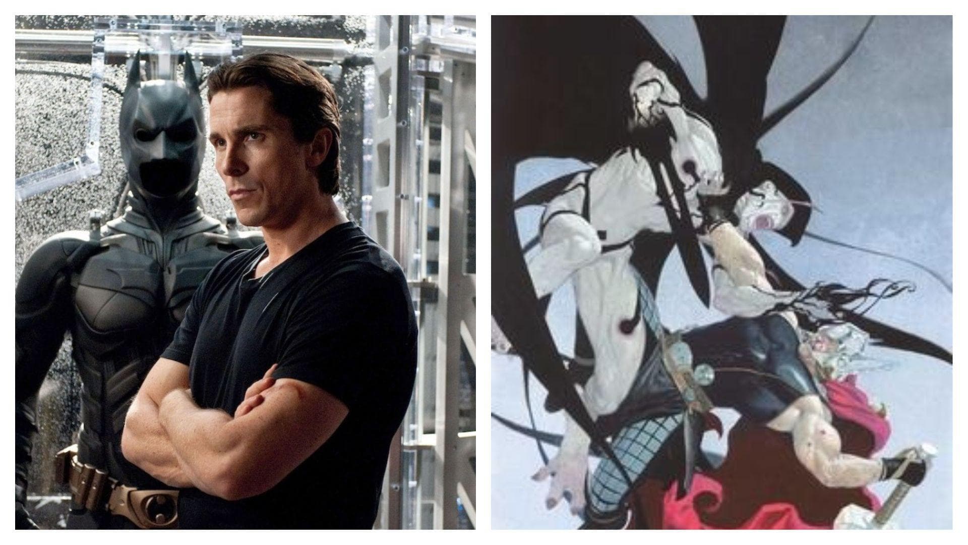 Christian Bale (Batman/Gorr the God Butcher)