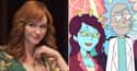 Christina Hendricks on Random Most Surprising Celebrity Cameos On 'Rick And Morty'
