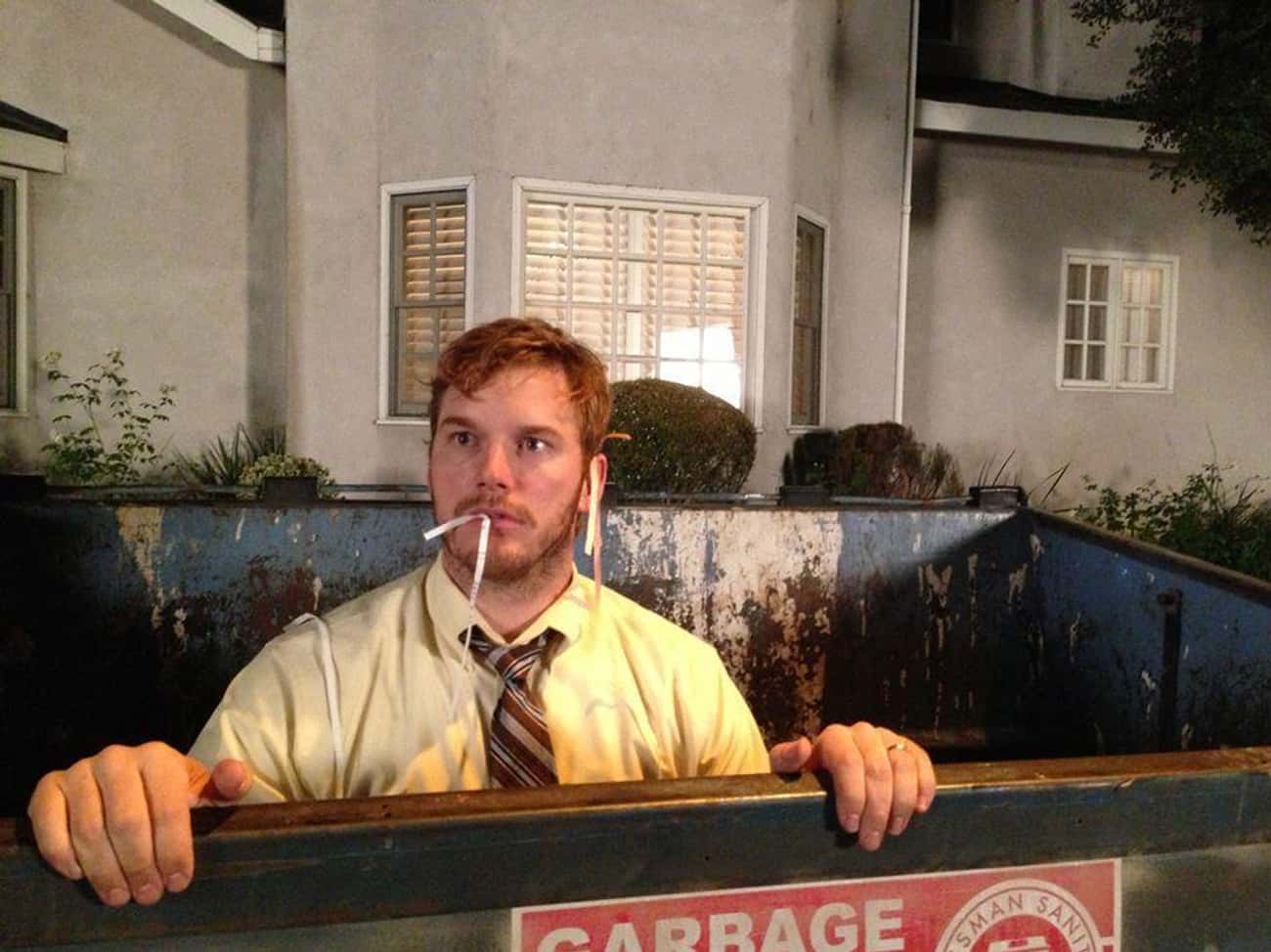 Chris Pratt, Just Chilling in Some Trash