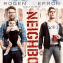 Zac Efron, Rose Byrne, Seth Rogen   Neighbors is a 2014 American comedy film, directed by Nicholas Stoller and written by Andrew Cohen and Brendan O'Brien.