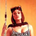 Paris, France   Claudine Auger is a French actress best known for her role as Bond girl Dominique "Domino" Derval in the James Bond film Thunderball.
