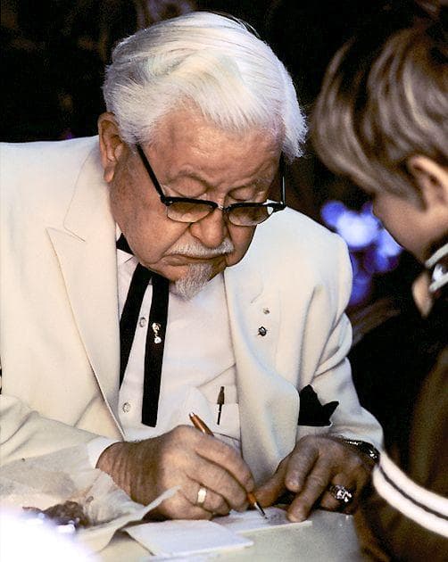 Colonel Sanders Became A Subject Because He Was 'In Grave Danger Of Being Murdered'