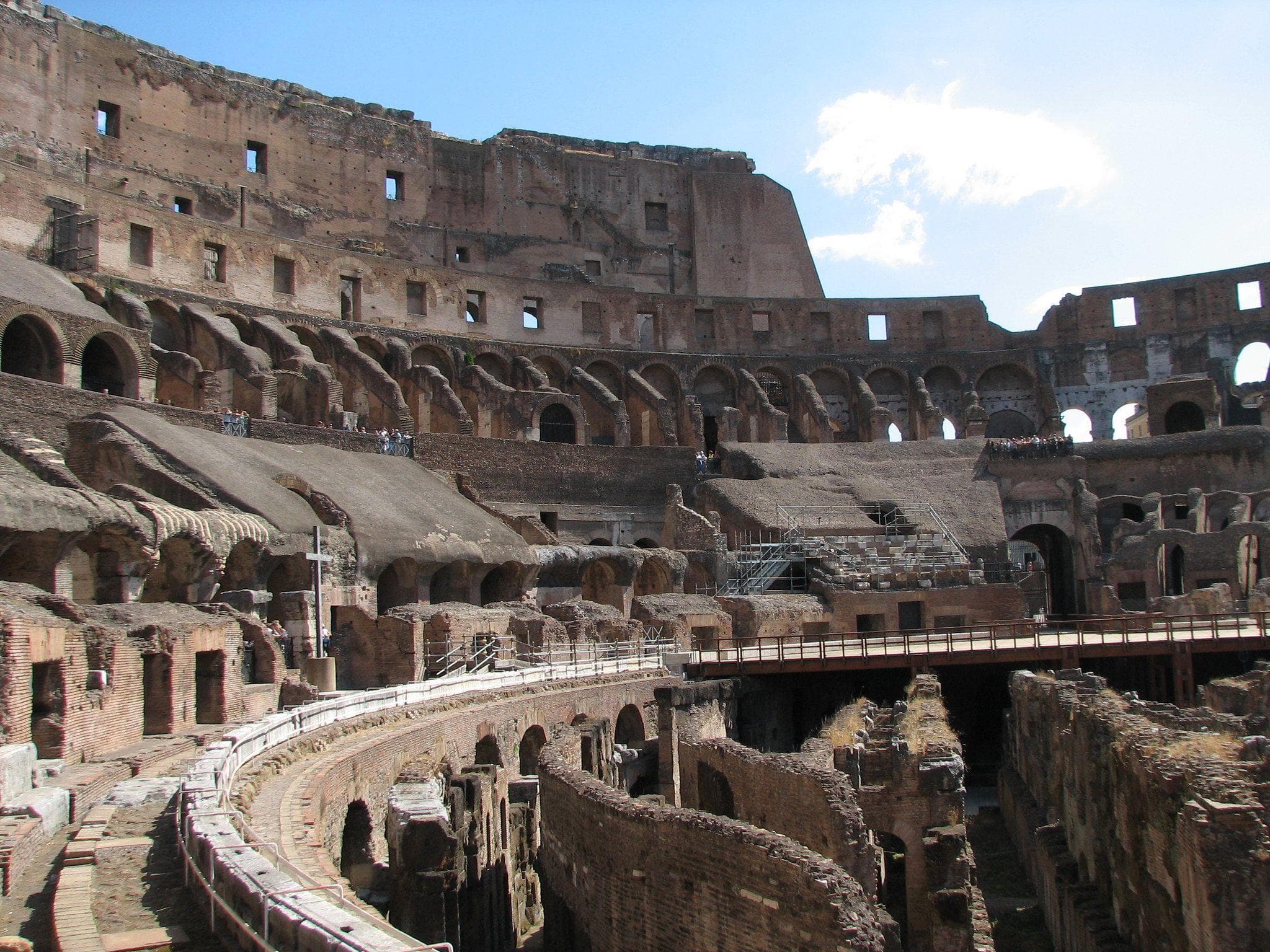 Colosseum is listed (or ranked) 8 on the list How
                  Famous Monuments Got Ruined