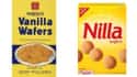 Nilla Wafer on Random Processed Food Packaging Used To Look Lik