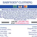 Babytoes Clothing on Random Kid's Clothing Websites