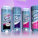 Secret Deodorant on Random Best Deodorant Brands