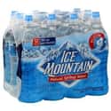 Ice Mountain Natural Spring Water on Random Best Bottled Water Brands