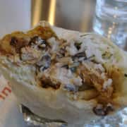 Qdoba Chicken Burrito
