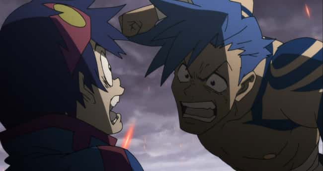 Kamina is listed (or ranked) 13 on the list The 20 Most Satisfying Anime Punches of All Time