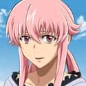 Yuno Gasai on Random Best Anime Girls With Pink Hai