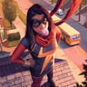 Ms. Marvel on Random Best Female Comic Book Characters