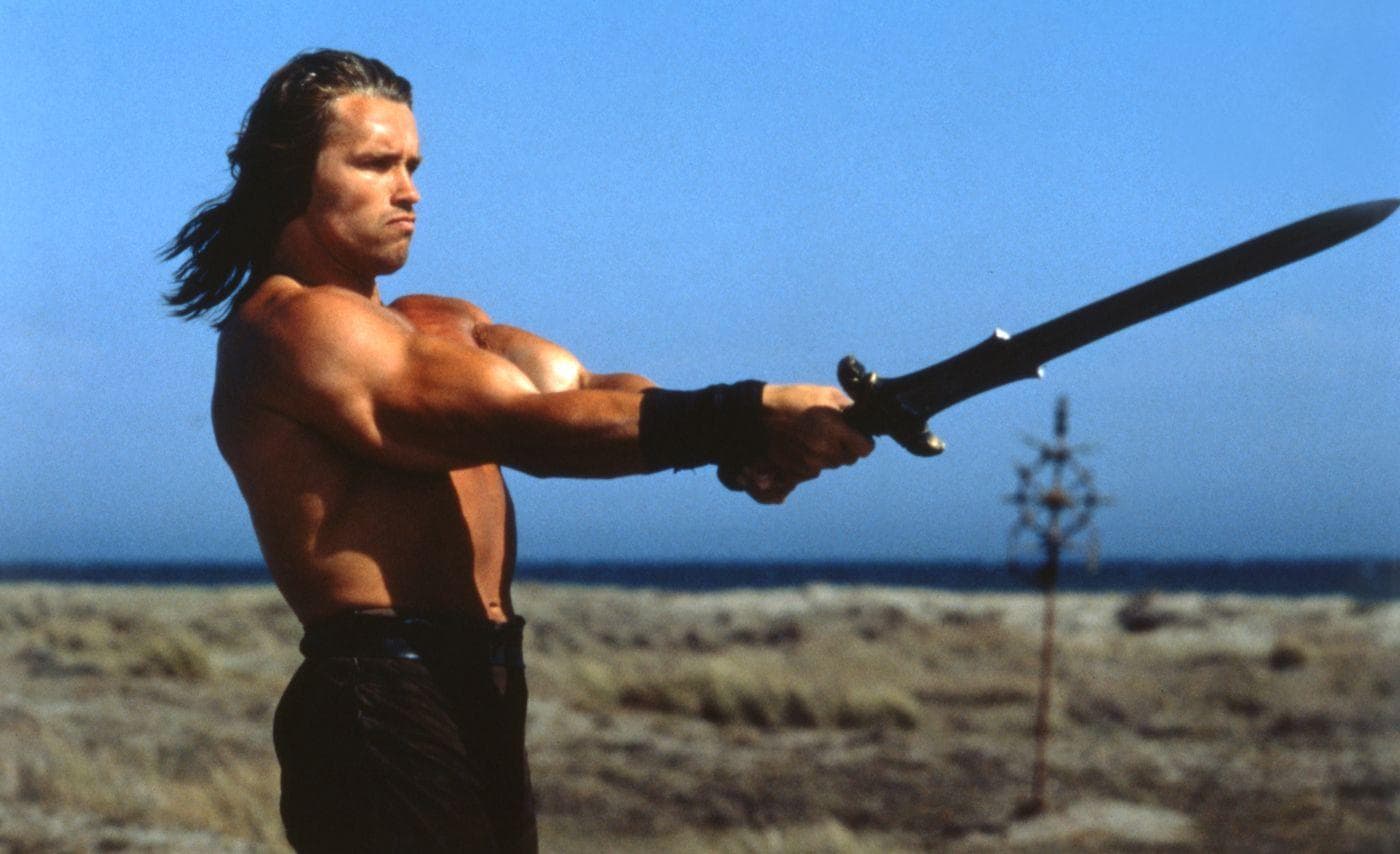 Arnold Schwarzenegger Got Attacked By A Wolf And Sandahl Bergman Almost Lost A Finger On ‘Conan’