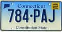 Connecticut on Random State License Plate Designs