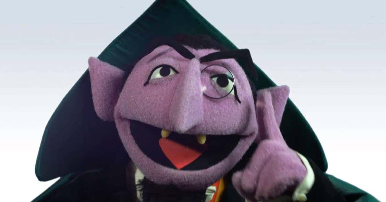 The Count From 'Sesame Street' Is Ageless And Still Drinking Blood