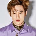 age 27   Kim Jun-myeon (born May 22, 1991), better known by his stage name Suho (meaning "guardian" in Korean), is a South Korean singer, songwriter, actor, and model.