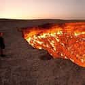 Door to Hell on Random Scariest Real Places on Planet Earth