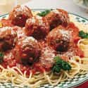 Spaghetti with meatballs on Random Most Comforting Comfort Food