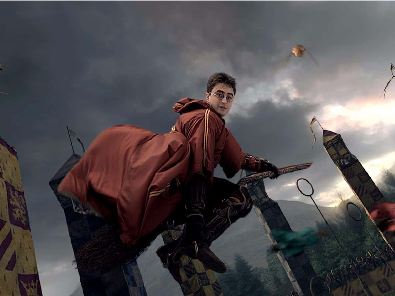 Daniel Radcliffe: Quidditch Scenes