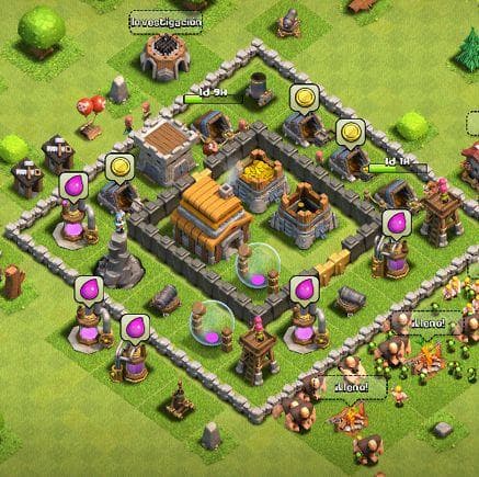 Clash of Clans is listed (or ranked) 4 on the list The Most Popular Mobile Games Right Now