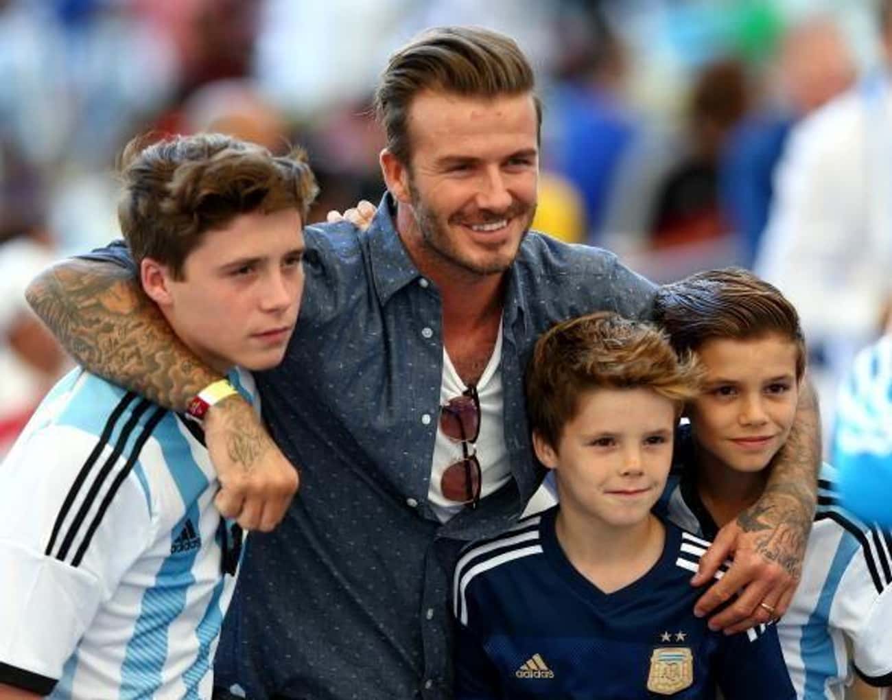 David Beckham Loves Humiliating His Son At School