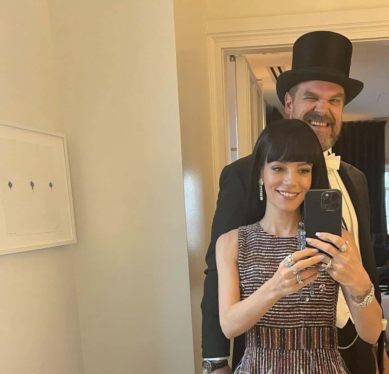 David Harbour Said Lily Allen Fell For Him On Their First Date Even Though He Was At His ‘Worst’ Physically