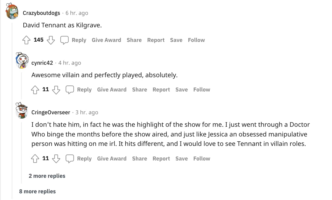 David Tennant - Jessica Jones