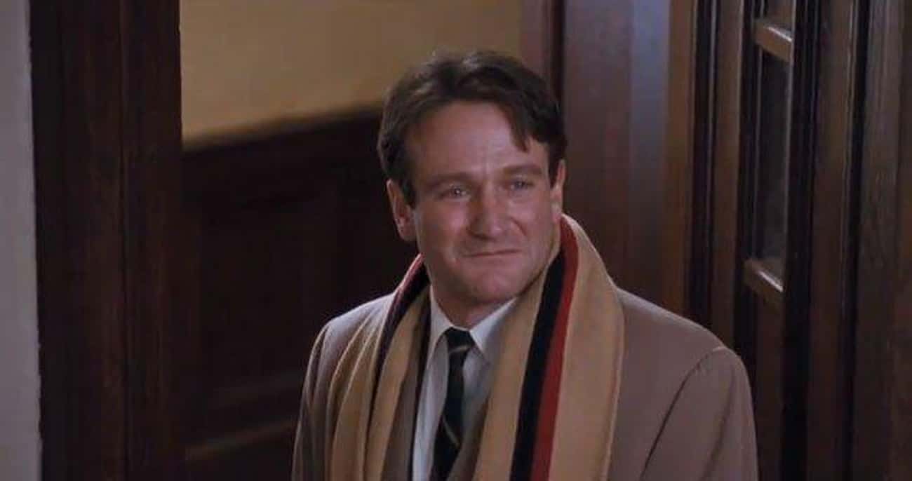 Keating And The Class In 'Dead Poets Society'